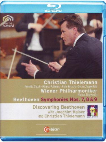 BEETHOVEN Sinfonien 7, 8 & 9 Christian THIELEMANN (+ 170 min. Doku mit Joachim Kaiser) Blu-ray