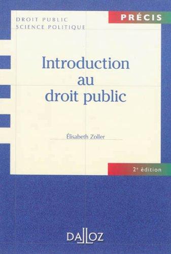 Introduction au droit public