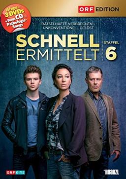 Schnell ermittelt: Staffel 6 [3 DVDs + Bonus-CD 'Pathologie-Songs']