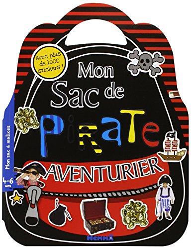 Mon sac de pirate aventurier : 4-6 ans : avec plus de 1.000 stickers !