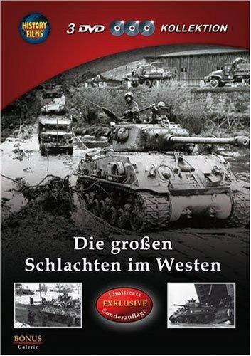 History Films: Die großen Schlachten im Westen (3 DVD Kollektion) (Limitierte EXKLUSIVE Sonderauflage)