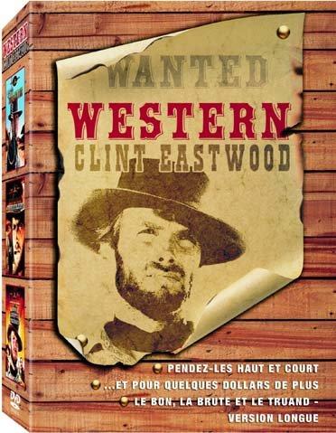 Coffret Western Clint Eastwood  3 DVD - Vol.1 : Pendez-les haut et court / ...Et pour quelques dollars de plus / Le Bon, la brute et le truand [FR IMPORT]