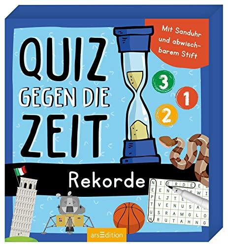 Quiz gegen die Zeit - Rekorde: Mit Sanduhr und abwischbarem Stift