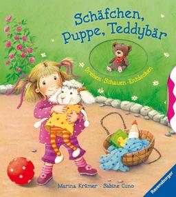 Schäfchen, Puppe, Teddybär