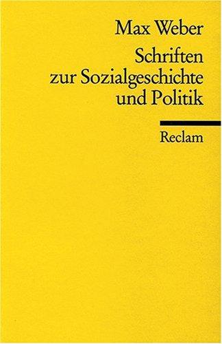 Schriften zur Sozialgeschichte und Politik