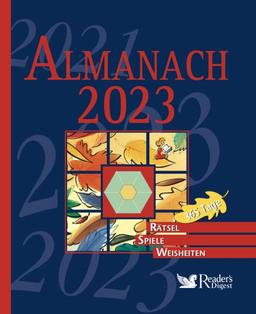 Almanach 2023: 365 Tage Rätsel Spiele Weisheiten