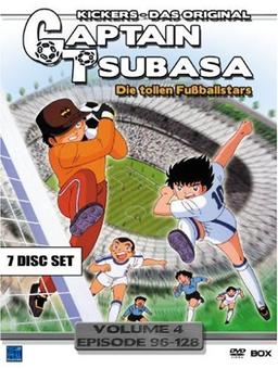 Captain Tsubasa: Die tollen Fußballstars - Vol. 4, Episode 96-128 (7 DVDs)