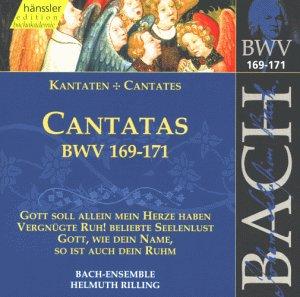 Edition Bachakademie Vol. 51 (Geistliche Kantaten Bwv 169-171)