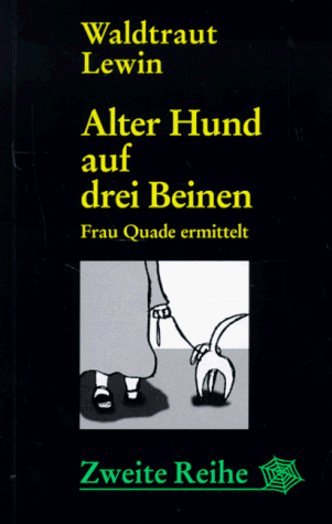 Alter Hund auf drei Beinen