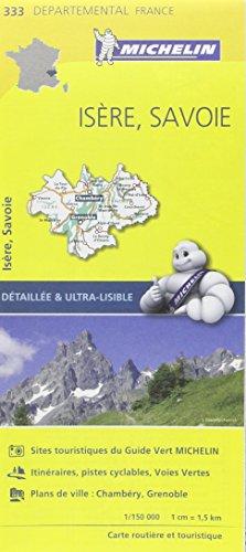 ISERE / SAVOIE 11333 CARTE ' LOCAL ' ( France ) MICHELIN KAART