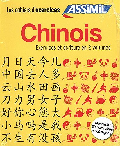 Coffret chinois : exercices et écriture en 2 volumes