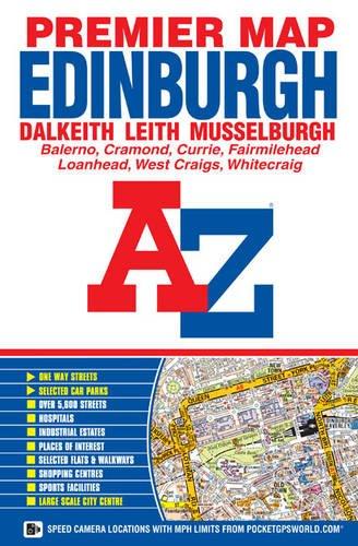 Edinburgh Premier Map 1 : 19 000: Geographers' A-Z Map (A-Z Premier Street Maps)