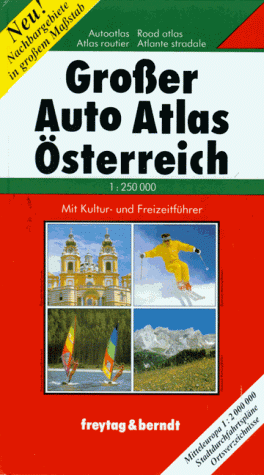 Freytag Berndt Atlanten, Großer Autoatlas Österreich