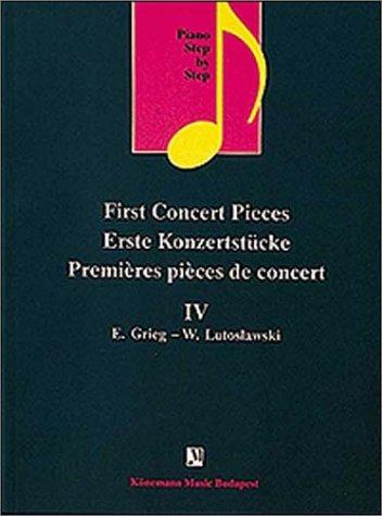 Erste Konzertstücke; First Concert Pieces (Music Scores)