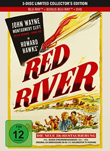 Red River - Panik am roten Fluss - 3-Disc Limited Collector's Edition im Mediabook (Blu-ray + Bonus-Blu-ray + DVD)