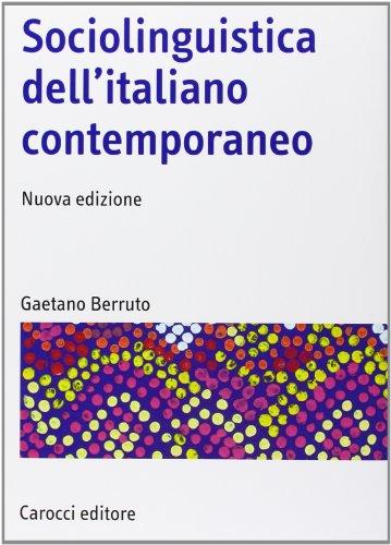 Sociolinguistica dell'italiano contemporaneo