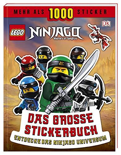 LEGO® NINJAGO® Das große Stickerbuch: Mehr als 1000 Sticker. Entdecke das Ninjago Universum