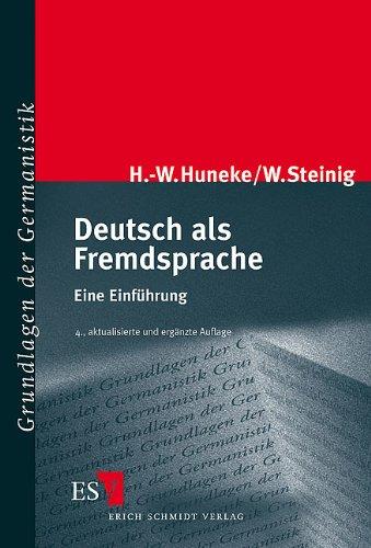 Deutsch als Fremdsprache: Eine Einführung