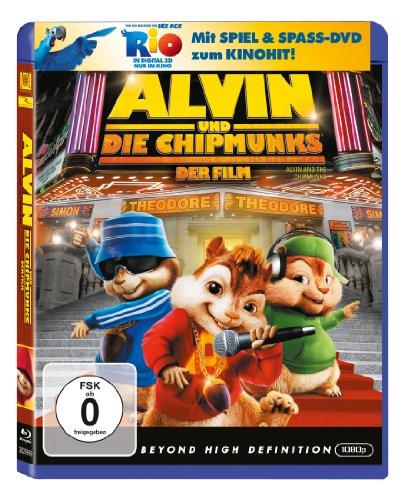 Alvin und die Chipmunks - Der Film  (+ Rio Activity Disc) [Blu-ray]