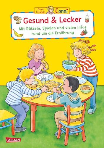 Conni Gelbe Reihe (Beschäftigungsbuch): Gesund & lecker: Mit Rätseln, Spielen und vielen Infos rund um die Ernährung | Tipps und Fakten über Lebensmittel für Kinder ab 4