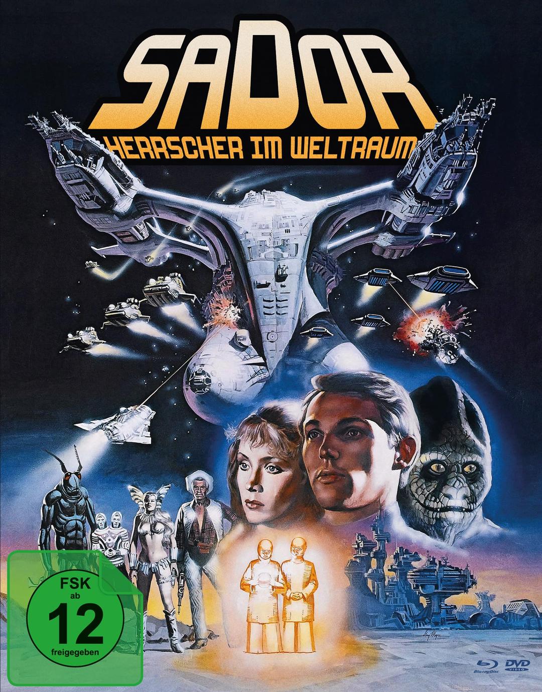 Sador - Herrscher im Weltraum (Mediabook B, Blu-ray+DVD)