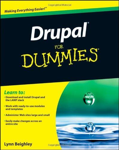 Drupal For Dummies (For Dummies (Computers))