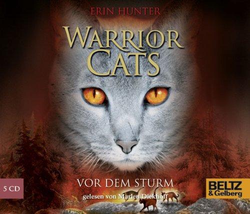 Warrior Cats. Vor dem Sturm: I, Folge 4, gelesen von Marlen Diekhoff, 5 CDs in der Multibox, ca. 5 Std. (Beltz & Gelberg - Hörbuch)