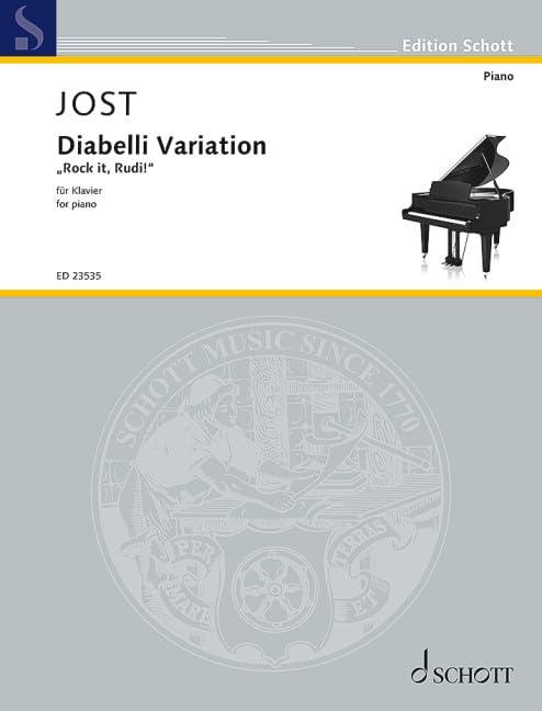 Diabelli Variation "Rock it, Rudi!": für Klavier. Klavier. (Edition Schott)