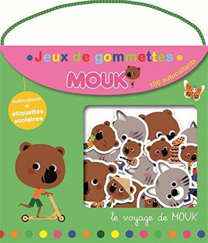 Le voyage de Mouk : jeux de gommettes : 100 autocollants