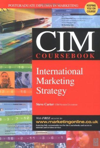 Cim Coursebook 03/04 International Marketing Strategy