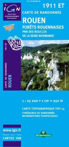 Rouen / Forets Rouennaises / National Regional Parc 1 : 25 000