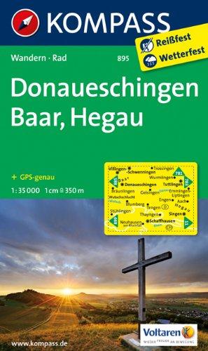 Donaueschingen - Baar - Hegau: Wanderkarte mit Radtouren. GPS-genau. 1:35000