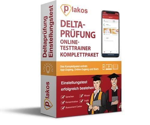 Deltaprüfung Testvorbereitung Komplettpaket: Online-Testtrainer mit Buch | 2.000 Aufgaben mit Lösungen | Allgemeiner Studierfähigkeitstest bestehen: Allgemeinwissen, Logik, Matrizen, Sprache