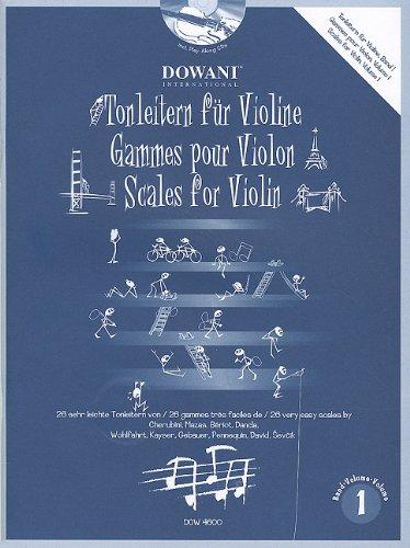 Scales for Violin, Volume 1