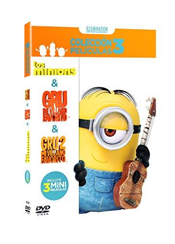 PACK MINIONS (GRU + GRU 2 + MINIONS) (Spanien Import, siehe Details für Sprachen)