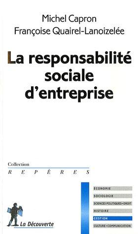 La responsabilité sociale d'entreprise