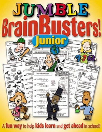 Jumble Brainbusters Junior: Because Learning Can Be Fun! (Jumble Brain Busters for Kids)