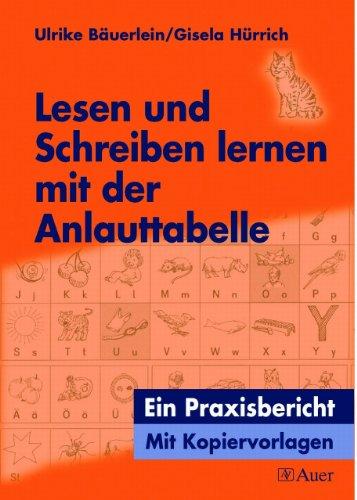 Lesen und Schreiben lernen mit der Anlauttabelle: Arbeitsblätter und Spiele