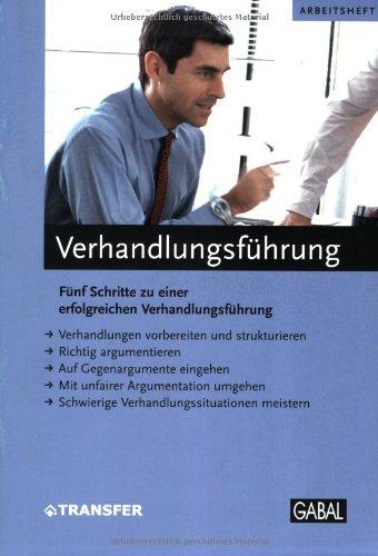 Arbeitsheft Verhandlungsführung