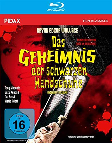 Bryan Edgar Wallace: Das Geheimnis der schwarzen Handschuhe - Remastered Edition / Spannender Gruselkrimi mit Starbesetzung + Bonusmaterial (Pidax Film-Klassiker) [Blu-ray]