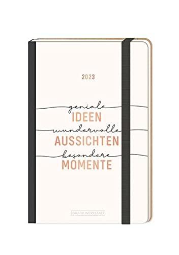 Terminplaner LETTERART 2023 "Ideen - Aussichten - Momente": Terminplaner Hardcover