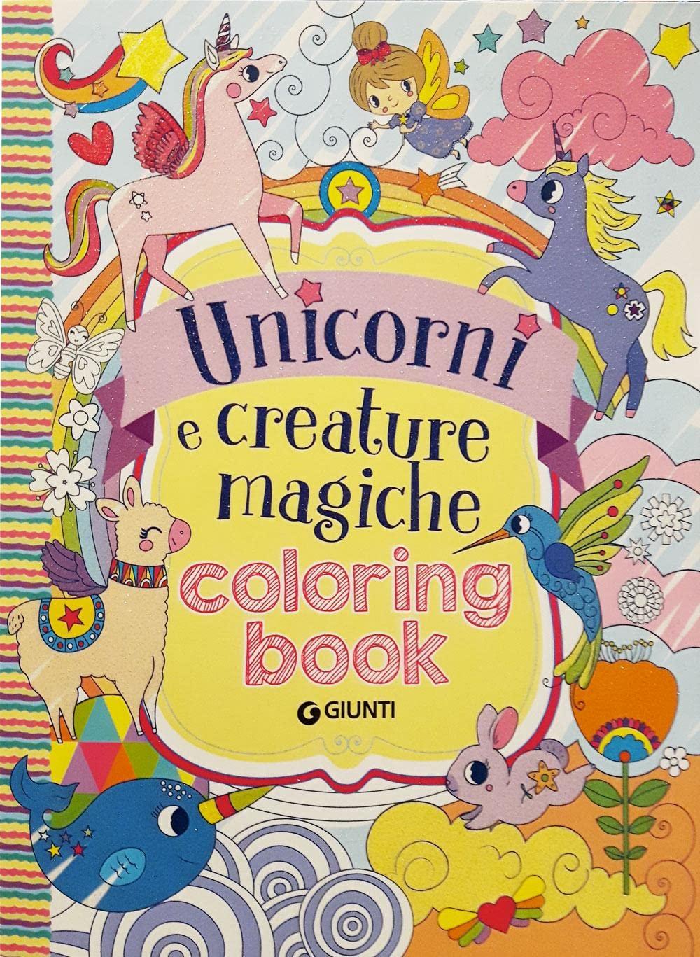 Unicorni e creature magiche: Coloring book (Tempo libero e divertimento)