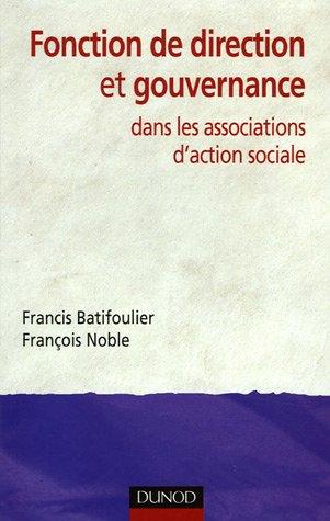 Fonction de direction et gouvernance dans les associations d'action sociale