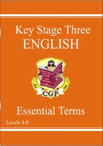 KS3 English Essential Terms - Levels 4-8