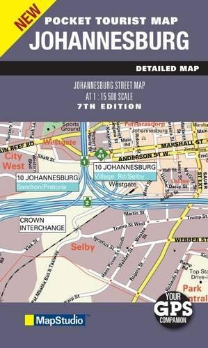 Johannesburg 2011 Pocket Map   1 : 17 500