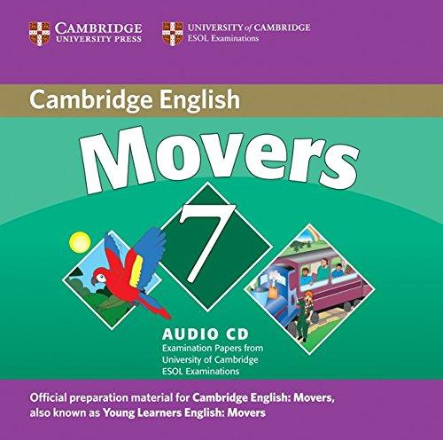 Cambridge Young Learners English Tests 7 Movers Audio CD: Examination Papers from University of Cambridge ESOL Examinations