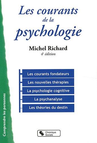 Les courants de la psychologie