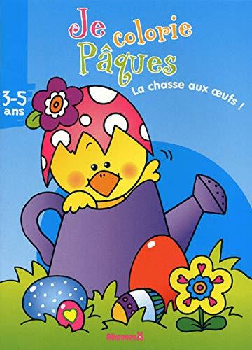 Je colorie Pâques, 3-5 ans : la chasse aux oeufs !