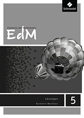 Elemente der Mathematik SI - Ausgabe 2012 für Nordrhein-Westfalen: Lösungen 5