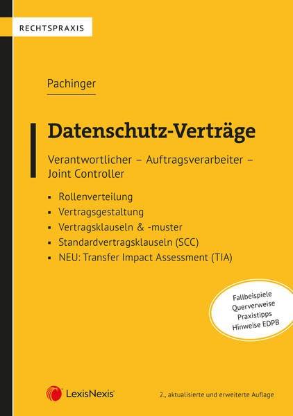 Datenschutz-Verträge: Verantwortlicher - Auftragsverarbeiter - Joint Controller (Rechtspraxis)